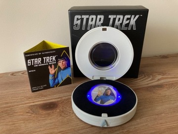 Srebro 1 oz 1 dollar 2015 Tuvalu STAR TREK Spock