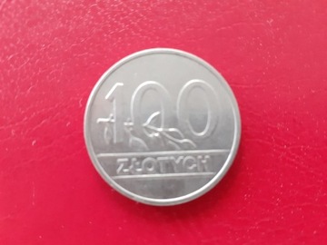 100zł  1990 monety złotowe