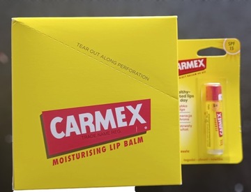carmex classic - balsalm, pomadka do ust 12 sztuk 
