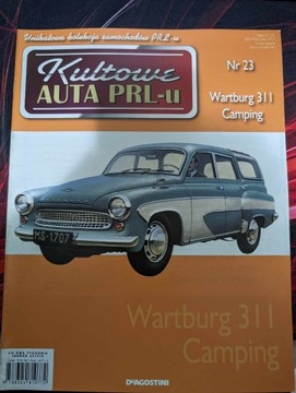 Wartburg 311 Camping - Kultowe Auta PRL (komplet)