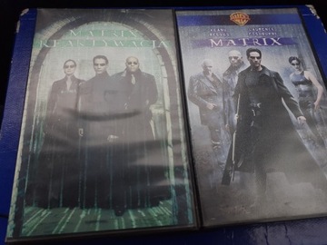 Kasety VHS Matrix i Matrix Reaktywacja 