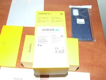 Oryg Pudełko Opakowanie Box Realme 8 5G RMX3241