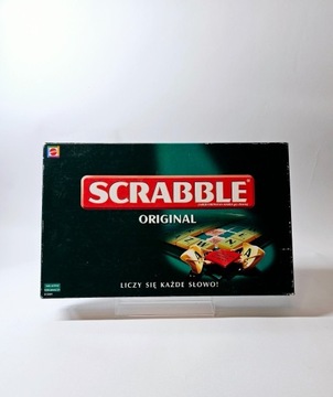 Scrabble Original wersja 51289PL - unikatowe