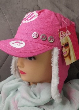 Barbie czapka pilotka NOWA  2-4 L 52 cm Mattel