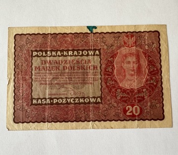 20 Marek Polskich z 1919 roku. 