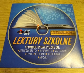 płyta DVD lektury szkolne i pomoce dydaktyczne