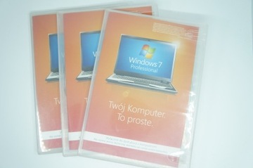 Windows 7 PRO płyta instalacyjna 32-bity