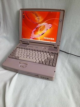 Rzadki laptop Toshiba Tecra 720CDT pod retro gry!