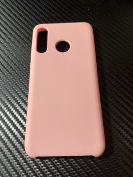 Etui Huawei P30 lite, różowe ! Mikrofibra !!