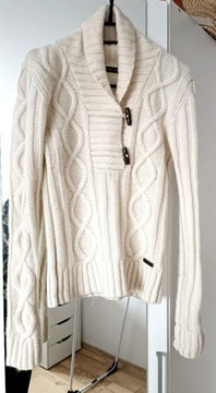 Piękny wełniany sweter Henri Lloyd rozmiar M.