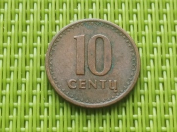 LITWA 1991 - 10 Centu k1