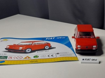 Klocki COBI - model Fiat 126el