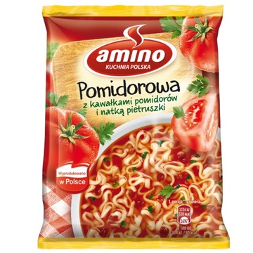 Amino zupa pomidorowa zupka chińska 61g