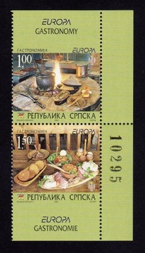 Bośnia i Herc. 2005 - EUROPA CEPT, gastronomia