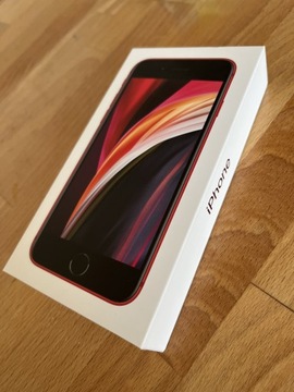 Pudełko iPhone SE czerwony używane