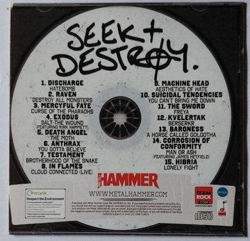 składanka Seek and destroy Muzyka CD metal