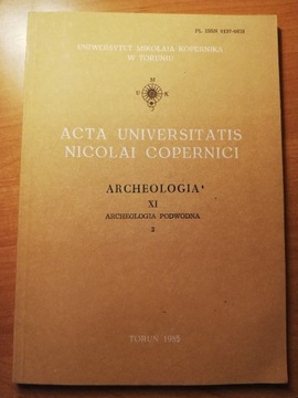 Archeologia podwodna Acta Universitatis Nicolai 11