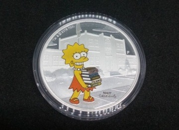 LISA SIMPSON*****TYLKO MONETA W KAPSULE