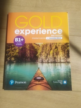 Gold experience B1+ Student's book 2nd edition + interactive book