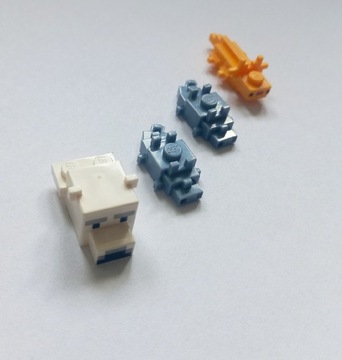 LEGO MINECRAFT Silverfish Pozostałości MIX Rybik