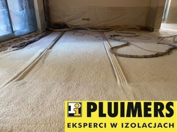 Ocieplenie posadzki piana PUR Izolacja Natryskowa