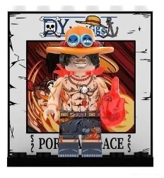 One Piece Portgas D. Ace minifigurka do klocków