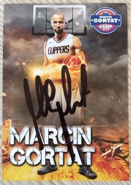 Marcin Gortat oryginalny autograf