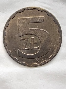 384 Polska 5 złotych, 1980