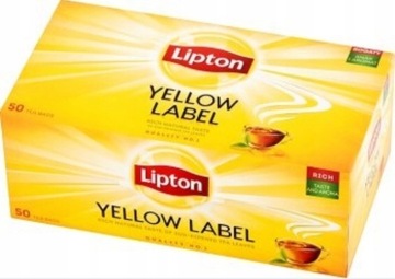 Herbata Czarna Lipton 100g / 50 Torebek