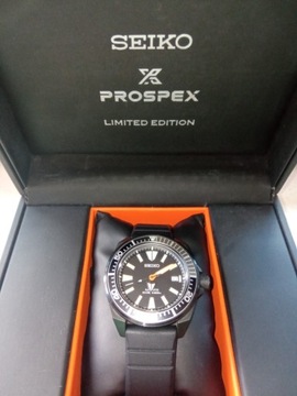 ZEGAREK SEIKO PROSPEX THE BLACK SERIES LIMITED EDI