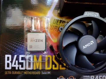 AMD Ryzen 3 2200G GPU VEGA 8 Cooler AMD BOX