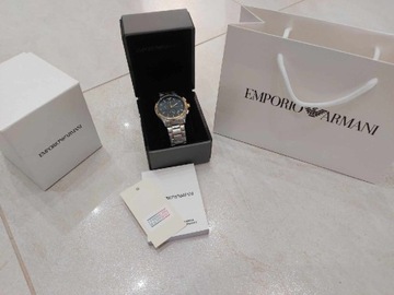 Zegarek meski Emporio Armani  z pudelkiem