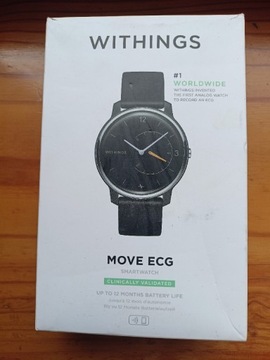 Smartwatch Withings Move ECG czarny