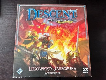 DESCENT DODATEK LEGOWISKO JASZCZURA JAK NOWY