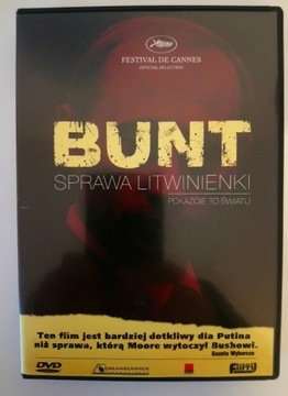 BUNT - SPRAWA LITWINIENKI DVD BDB