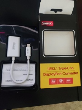 Adapter USB Unitek USB-C - DisplayPort 