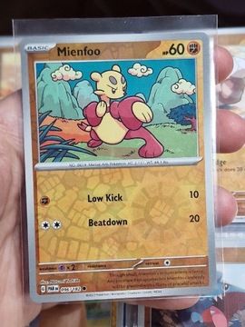 Karta pokemon Mienfoo (PAR 096) Reverse Holo 
