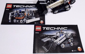 Lego Technic 42032 2w1: Ładowarka / Pług