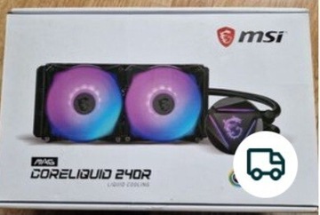 Chłodzenie wodne procesora MSI Coreliquid 240R RGB