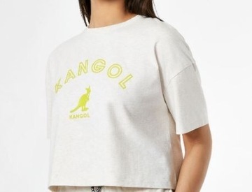 T-shirt Kangol Crop- oversize rozm XL