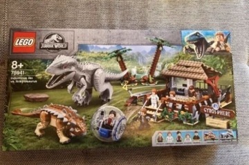 LEGO JURASSIC WORLD 75941 Rex kontra Ankylozaur