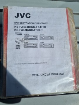 Radio samochodowe JVC KS-F360R NOWE