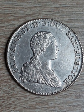 Saksonia 2/3 talara 1767 