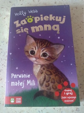 Książka "Porwanie małym Mili" autor   Holly Webb 