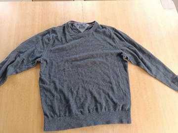 Sweter bawełniany Tommy Hilfiger - L