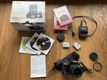 Canon EOS 500d EFS 18-55mm F/3.5-5.6 IS II