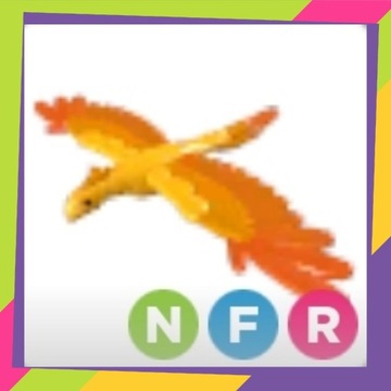 Roblox Adopt Me Neon Fly Ride Phoenix NFR