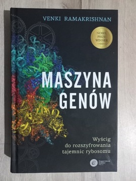 "Maszyna genów" Venki Ramakrishnan NAGRODA NOBLA