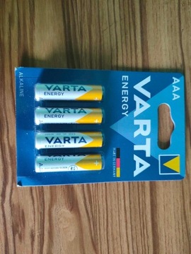 Bateria alkaliczna Varta AAA (R3) 4 szt