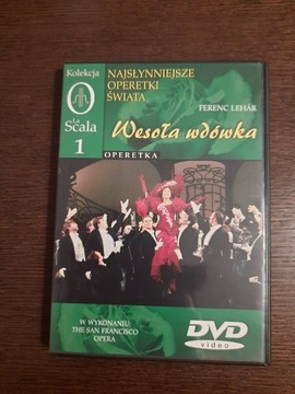 Wesoła Wdówka Ferenc Lehar operetka (DVD)